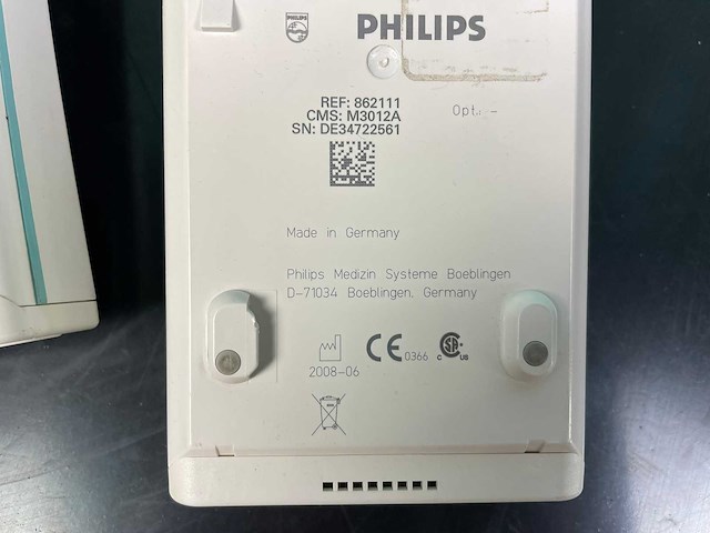 Philips - m3012a, m3001a, m1029a - patiëntmonitormodules - afbeelding 3 van  8