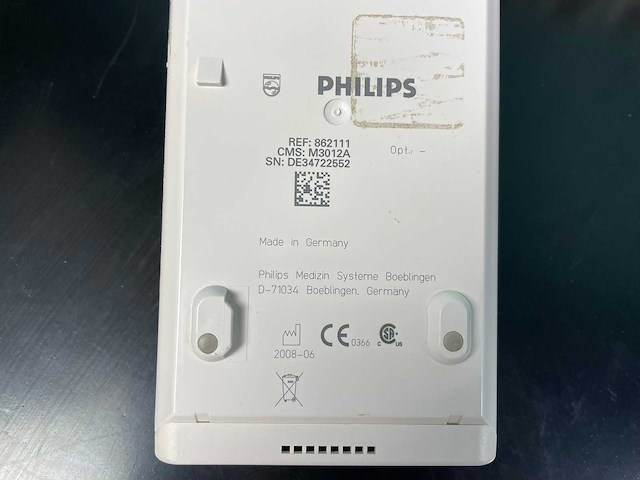 Philips - m3012a, m3001a, m1029a - patiëntmonitormodules - afbeelding 5 van  8