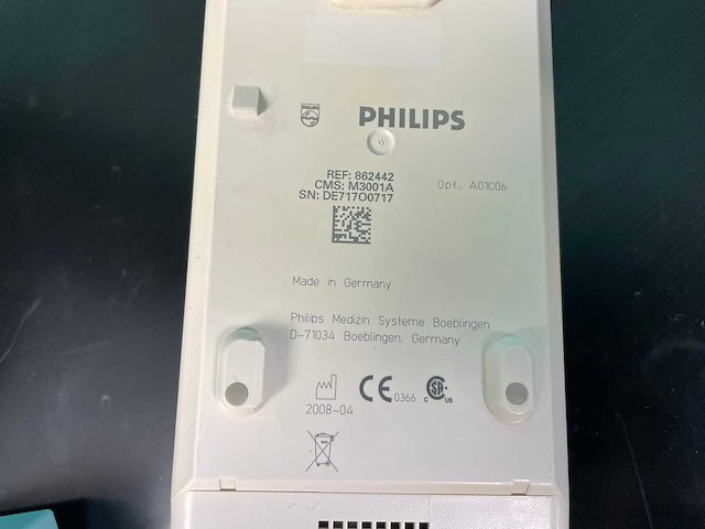 Philips - m3012a, m3001a, m1029a - patiëntmonitormodules - afbeelding 8 van  8