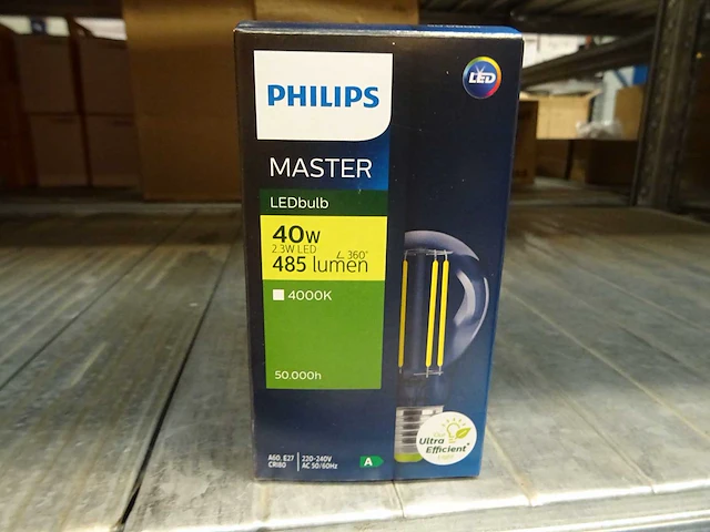 Philips - master ledbulb e27 - led peer (25x) - afbeelding 1 van  1