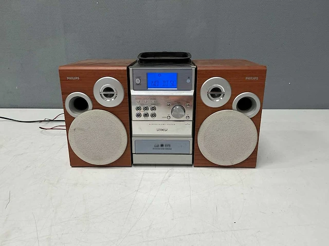 Philips - micro system mcm 390 - luidspreker - afbeelding 2 van  8