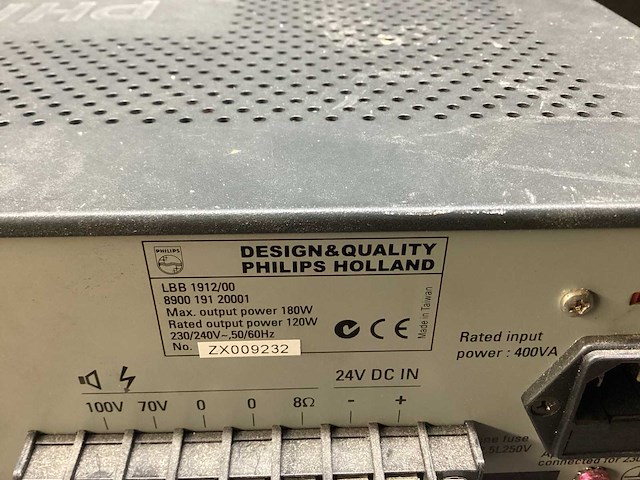 Philips - plena - versterker - afbeelding 2 van  2