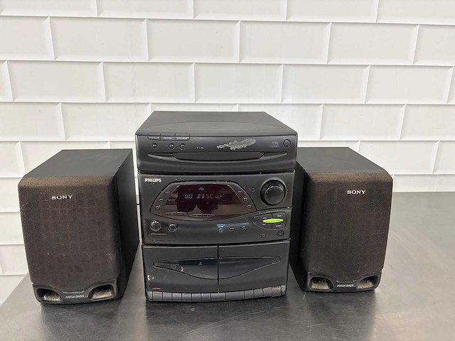 Philips - stereotoren met sony speakers - afbeelding 1 van  2