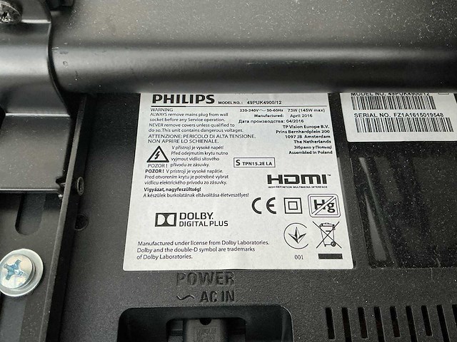 Philips - televisie - afbeelding 5 van  5