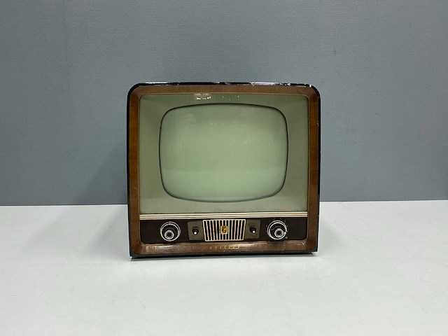 Philips -zwart wit - 17tx123u - televisie - afbeelding 4 van  11