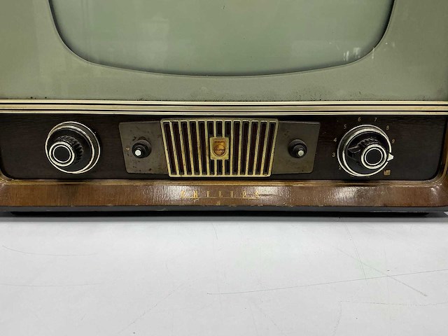 Philips -zwart wit - 17tx123u - televisie - afbeelding 6 van  11