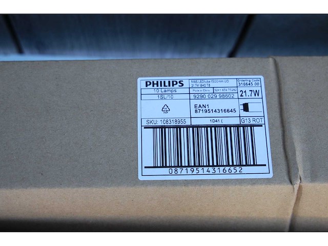 Philips 1sl/10 led- tl lamp (10x) - afbeelding 4 van  4