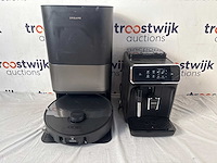 + philips 2200 ep2220/10 – volautomatische espressomachine | dreame l40s pro ultra – robotstofzuiger met dweil - afbeelding 1 van  3
