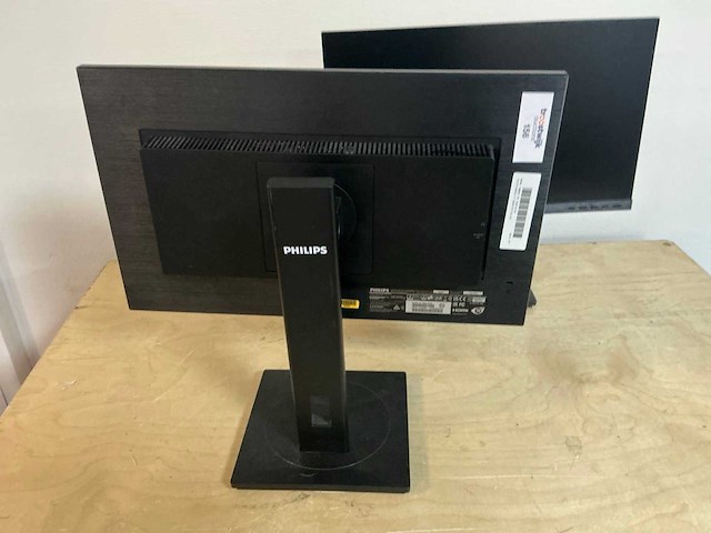Philips 222s1ae/00 monitor (2x) - afbeelding 2 van  4