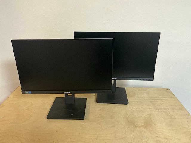Philips 222s1ae/00 monitor (2x) - afbeelding 1 van  4