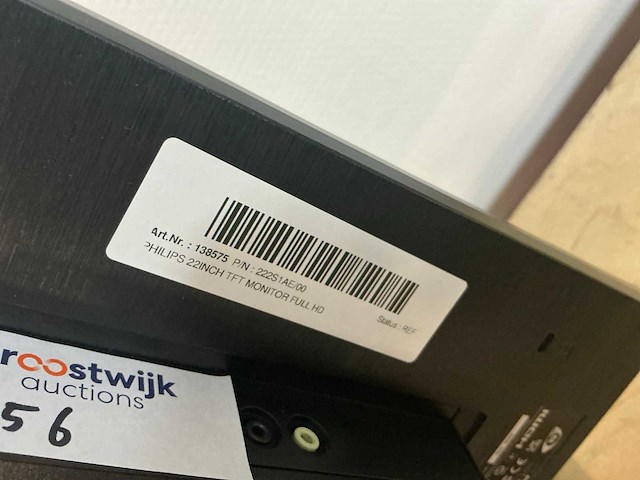 Philips 222s1ae/00 monitor - afbeelding 4 van  5