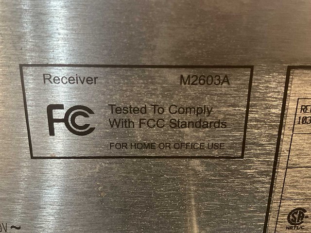 Philips 2603a receiver - afbeelding 5 van  5