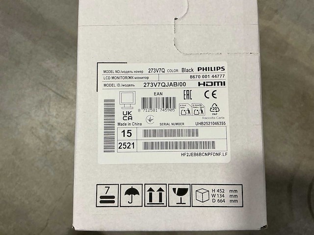 Philips 27’’ lcd monitor - afbeelding 2 van  3