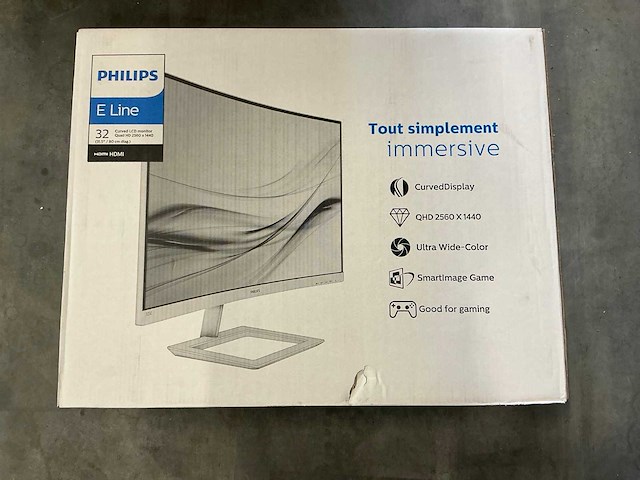 Philips 325e1c/00 monitor - afbeelding 3 van  4