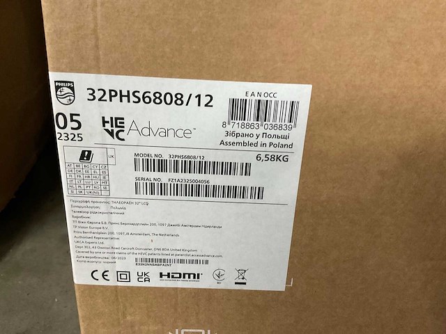Philips 32phs6808/12 led televisie - afbeelding 1 van  4
