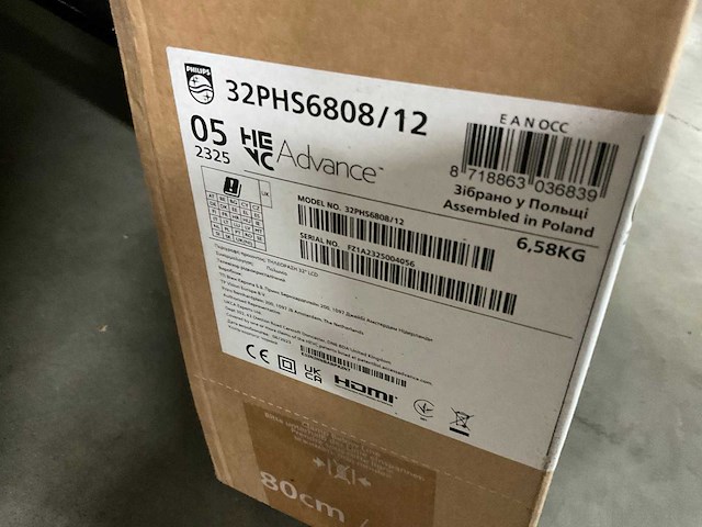 Philips 32phs6808/12 led televisie - afbeelding 3 van  4