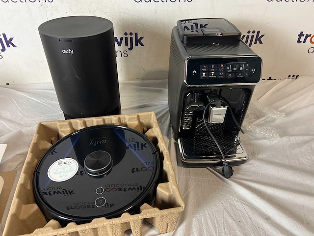 Philips 3300 ep3341/50 |eufy robovac lr30 hybrid+ robotstofzuiger - afbeelding 1 van  1