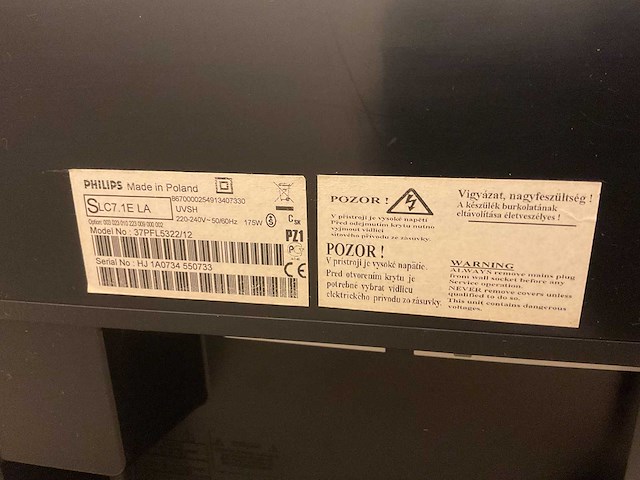 Philips 37pfl5322 televisie - afbeelding 5 van  6