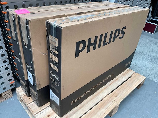 Philips 43bdl3117p monitor (3x) - afbeelding 1 van  8