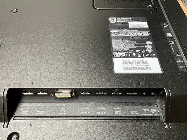 Philips 43bdl3117p monitor (3x) - afbeelding 3 van  8