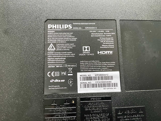 Philips 43pus6504/12 televisie - afbeelding 4 van  6