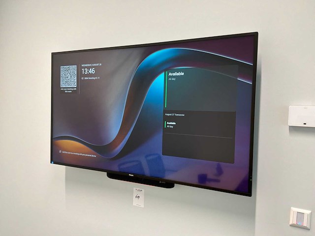 Philips 55bdl3650q 55" professioneel display met poly videoconferentiesysteem - afbeelding 1 van  6