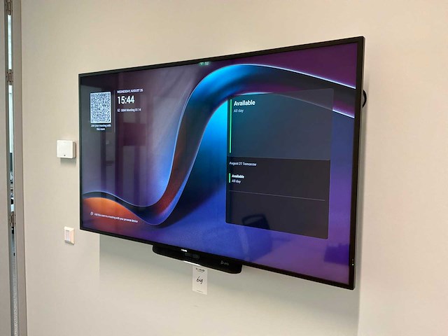 Philips 55bdl3650q 55" professioneel display met poly videoconferentiesysteem - afbeelding 1 van  6