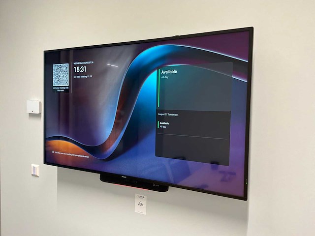 Philips 55bdl3650q 55" professioneel display met poly videoconferentiesysteem - afbeelding 1 van  6