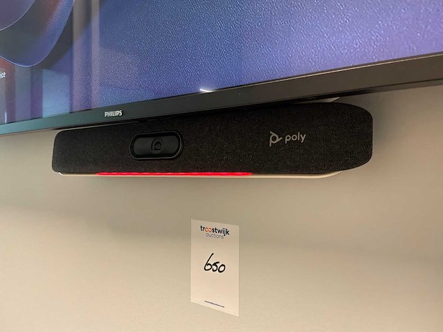 Philips 55bdl3650q 55" professioneel display met poly videoconferentiesysteem - afbeelding 2 van  6