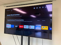 Philips 55oled706/12 ambilight televisie op verrijdbaar neomounts statief - afbeelding 3 van  12