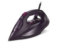 Philips 7000 series dst7061/30 stoomstrijkijzer 3000w paars