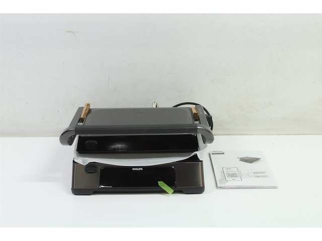 Philips 7000 series hd6307/70 contactgrill 2200 w zwart - afbeelding 4 van  5