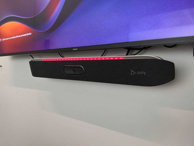 Philips 75bdl3550q 75" professioneel display met poly videoconferentiesysteem - afbeelding 2 van  6