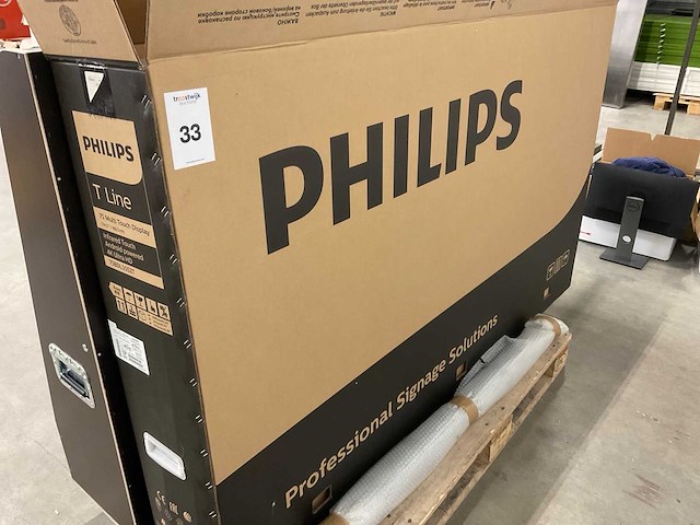 Philips 75bdl3552t multi touch display - afbeelding 1 van  4