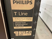 Philips 75bdl3552t multi touch display - afbeelding 2 van  4