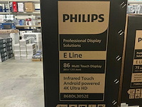 Philips 86bdl3052e 86’’ multi touch display - afbeelding 3 van  4
