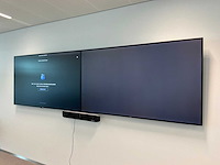 Philips 86bdl3550q 85" professioneel display met poly video conferencing system - afbeelding 1 van  8