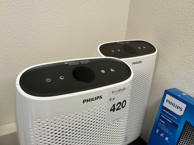 Philips ac1214 luchtreiniger (2x) - afbeelding 2 van  5