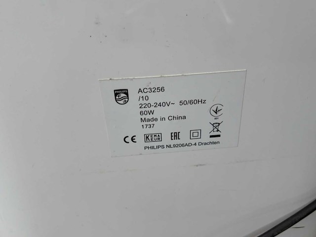 Philips ac3256 luchtdroger - afbeelding 2 van  2