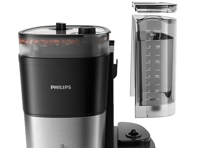 Philips all-in-1 brew hd7888/01 filter-koffiezetapparaat - afbeelding 2 van  4