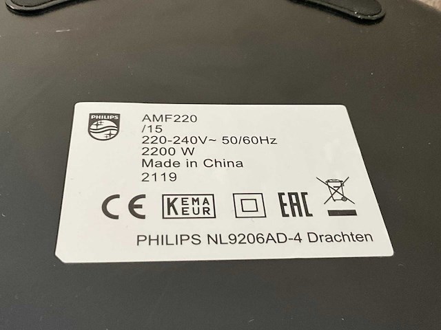 Philips amf220 luchtreiniger - afbeelding 4 van  4