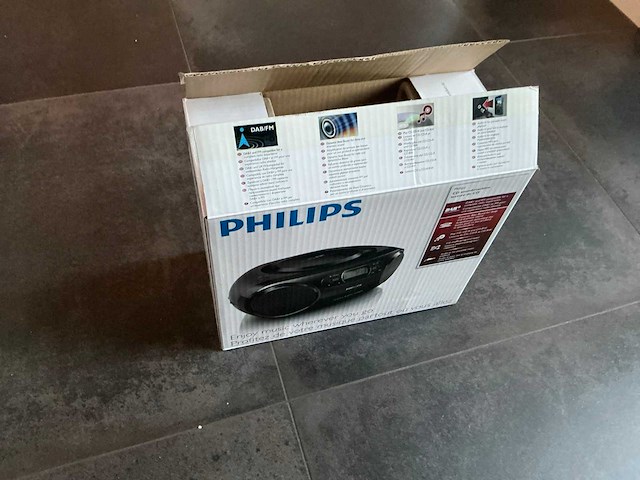 Philips azb55/12 dab+ radio/cd - afbeelding 2 van  7