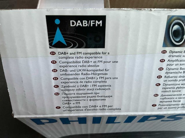 Philips azb55/12 dab+ radio/cd - afbeelding 4 van  7