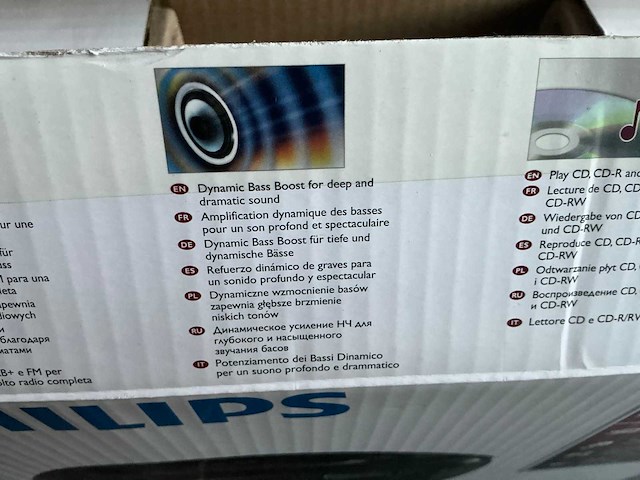Philips azb55/12 dab+ radio/cd - afbeelding 5 van  7