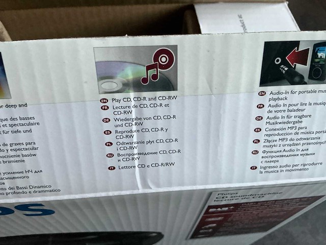 Philips azb55/12 dab+ radio/cd - afbeelding 6 van  7