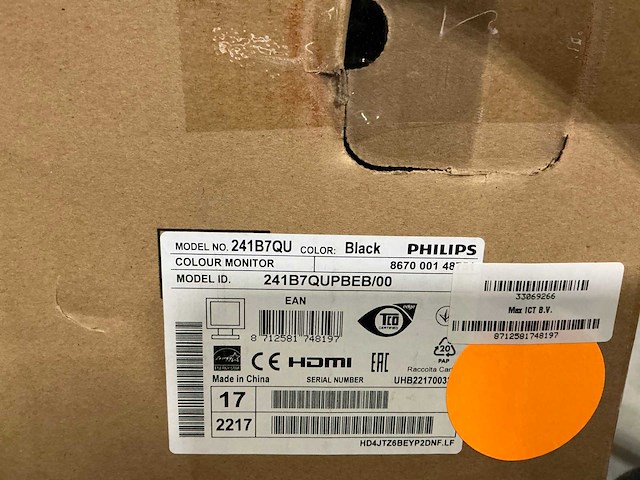 Philips b line lcd monitor - afbeelding 2 van  2