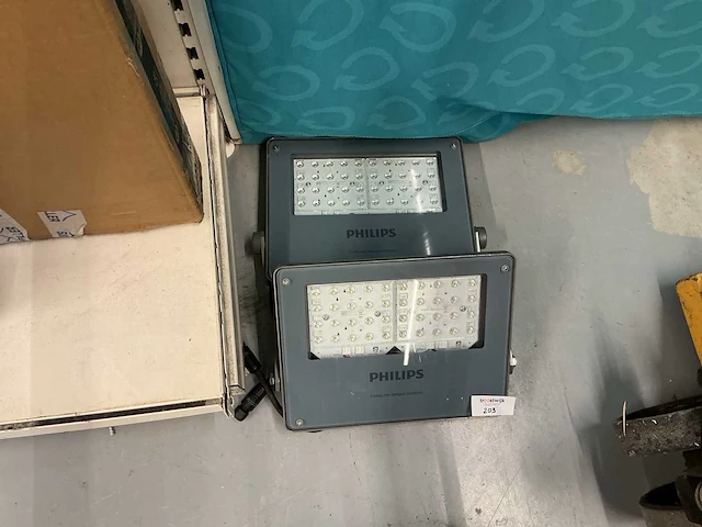 Philips bouwlamp (2x) - afbeelding 1 van  3