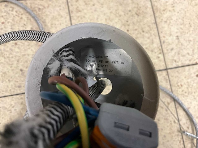 Philips circuit emaille hanglampen (3x) - afbeelding 6 van  6