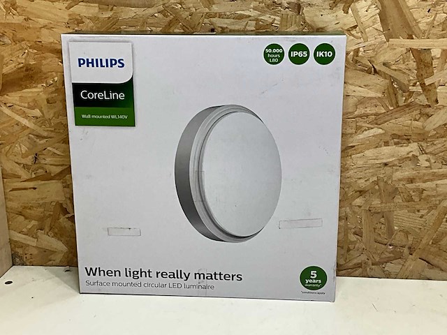 Philips coreline led wandlamp (4x) - afbeelding 1 van  2