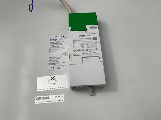 Philips coreline oc rc 132v led paneel (40x) - afbeelding 8 van  11